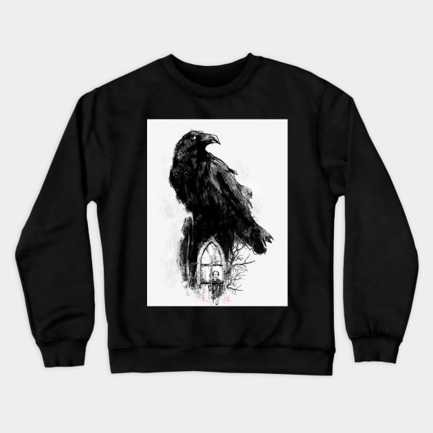 The Raven Crewneck Sweatshirt by quadrin